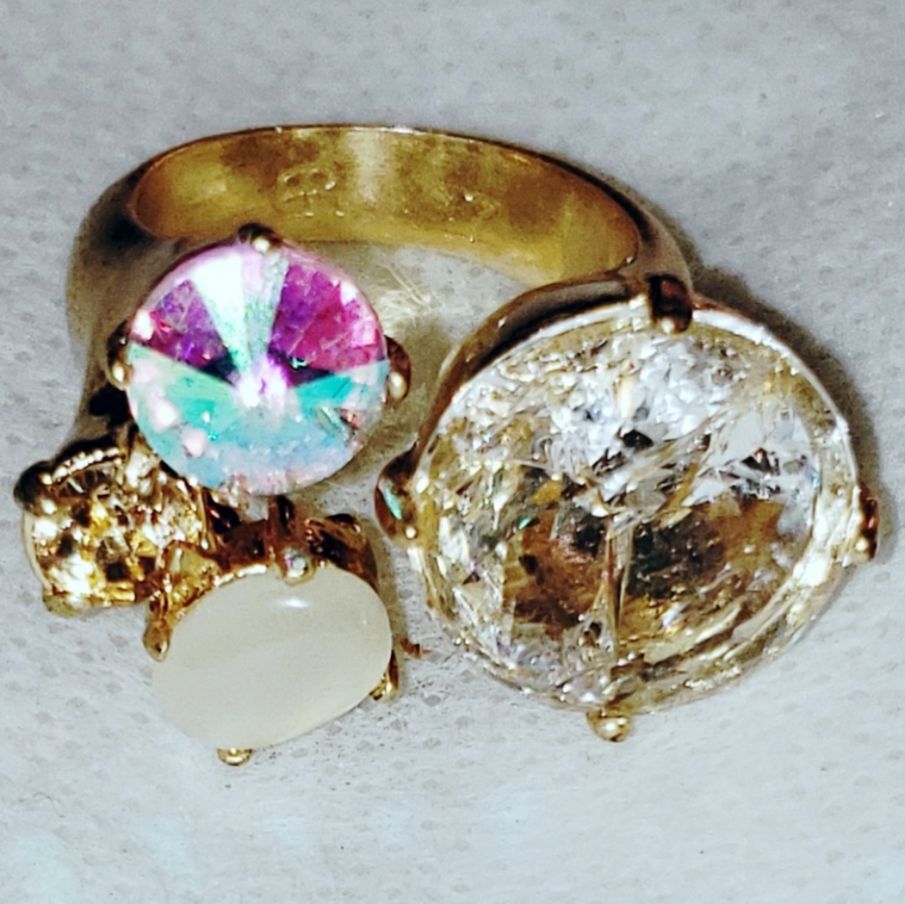 Vintage Banana Republic statement ring 7